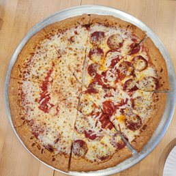 XL Pizza 1/2 Peperoni 1/2 Cheese XL Pizza 1/2 Peperoni 1/2 Cheese