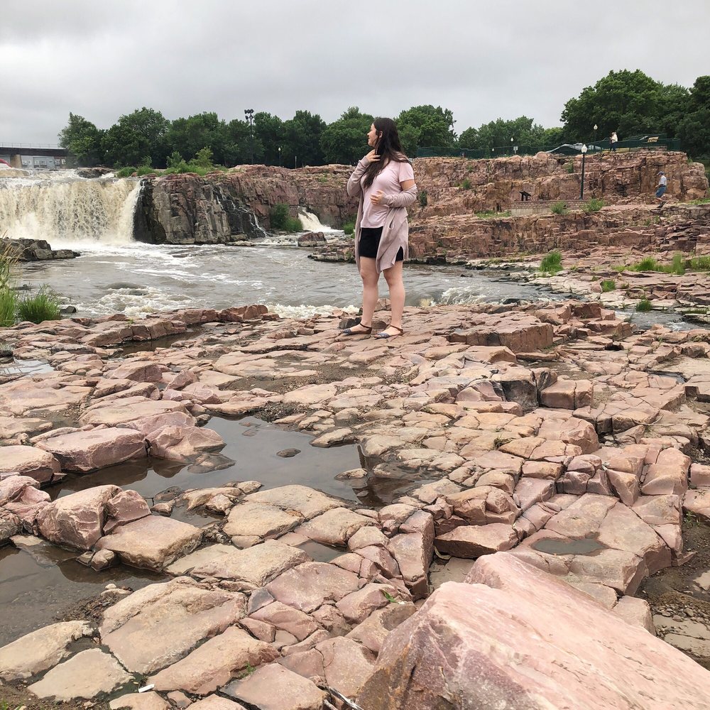 Falls Park - You can get pretty close to the water if you want! - Parks Near Me - Sioux Falls, South Dakota Falls Park - You can get pretty close to the water if you want! - Parks Near Me - Sioux Falls, South Dakota