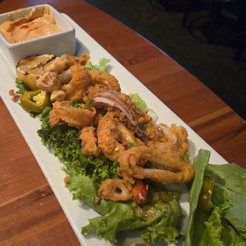 Redstone American Grill - Spicy Calamari - Steakhouses Near Me - Oakbrook Terrace, Illinois Redstone American Grill - Spicy Calamari - Steakhouses Near Me - Oakbrook Terrace, Illinois