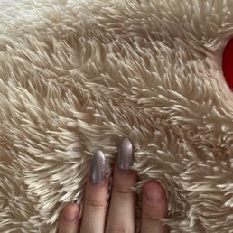 this is three days after getting my nails done at Beauty nails spa.