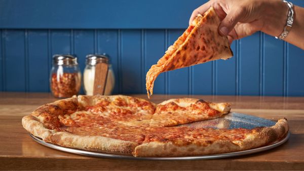 Dough Counter Pizza by null