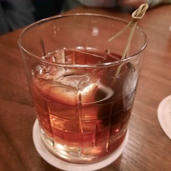 Bayou & Bottle - Dr. Pepper Old Fashioned - New American Near Me - Houston, Texas