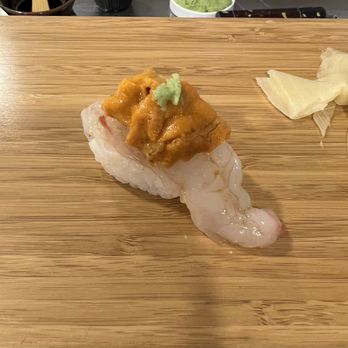 Fuku Omakase - Botan Ebi w Uni - Sushi Bars Near Me - New York, New York Fuku Omakase - Botan Ebi w Uni - Sushi Bars Near Me - New York, New York
