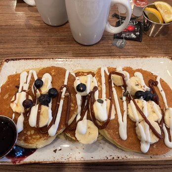 First Watch - Super seed protein pancakes. These are awesome! - Breakfast & Brunch Near Me - Glendale, Arizona First Watch - Super seed protein pancakes. These are awesome! - Breakfast & Brunch Near Me - Glendale, Arizona
