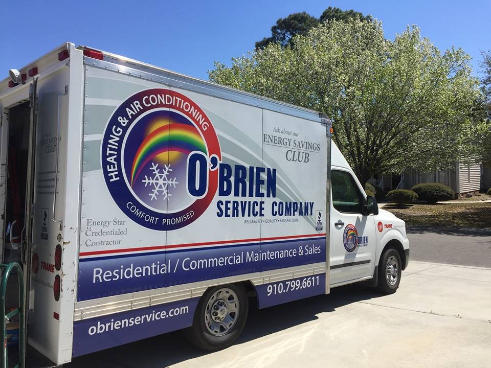 Slide of O'Brien Service