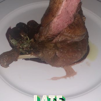 Babbo - Duck with mission figs - Italian Near Me - New York, New York Babbo - Duck with mission figs - Italian Near Me - New York, New York