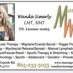 Massage By Wanda - Modalities