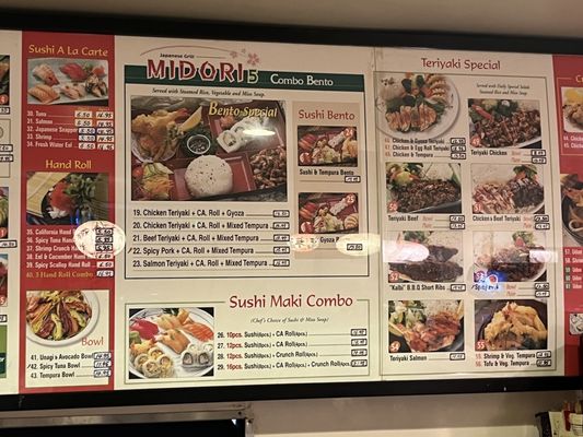 Menu photo 8 Midori 5 La Mirada, CA