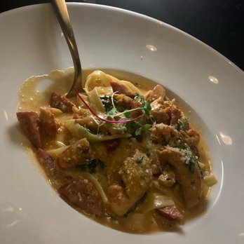 Kiss - Chicken Pasta - New American Near Me - Houston, Texas Kiss - Chicken Pasta - New American Near Me - Houston, Texas