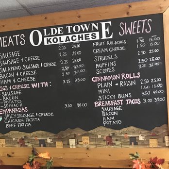 Olde Towne Kolaches - Menu - Bakeries Near Me - Houston, Texas Olde Towne Kolaches - Menu - Bakeries Near Me - Houston, Texas