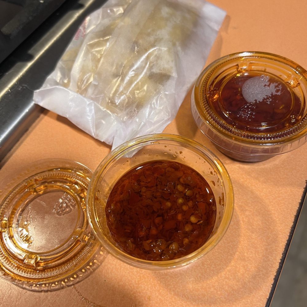 House of Chan - Hot chili oil in side... $.50 each - Chinese Near Me - North Augusta, South Carolina House of Chan - Hot chili oil in side... $.50 each - Chinese Near Me - North Augusta, South Carolina