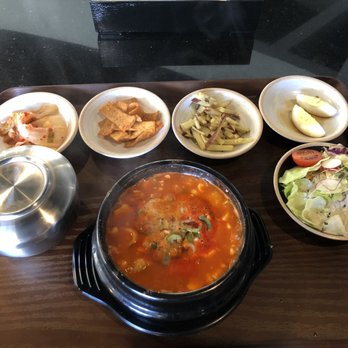Jan Chi Korean Cuisine & BBQ - Seafood Tofu Soup - Korean Near Me - Austin, Texas Jan Chi Korean Cuisine & BBQ - Seafood Tofu Soup - Korean Near Me - Austin, Texas