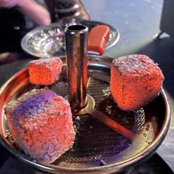 Elevate Smoke Lounge - Coals are continuously rotated and managed to provide the best experience possible!