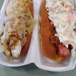 The Food Mafias Let’s Roll With It Rolled Ice Cream - The new Seattle street dog and a Hillbilly Coney dog