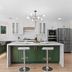 Marble Home Renovations - A breath of color and sophistication for our kitchen design