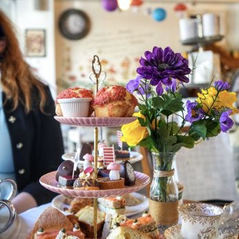 Neverland Tea Salon - Mad Hatter's High Tea (CAD $55) - Coffee & Tea Near Me - Vancouver, British Columbia