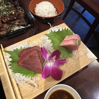 Hungry Belly - Blue Fin Tuna Sashimi Sampler - Japanese Near Me - Dallas, Texas Hungry Belly - Blue Fin Tuna Sashimi Sampler - Japanese Near Me - Dallas, Texas