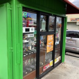 Exterior outside entrance of A2Z Smoke Booth - Panorama City, California Exterior outside entrance of A2Z Smoke Booth - Panorama City, California