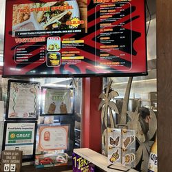 Taco Street - Menu June 2024