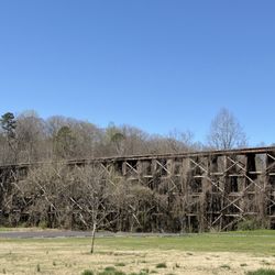 First Broad River Trail - Old trellis