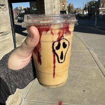 Black House Cafe - Ghost face - Coffee & Tea Near Me - Indianapolis, Indiana Black House Cafe - Ghost face - Coffee & Tea Near Me - Indianapolis, Indiana