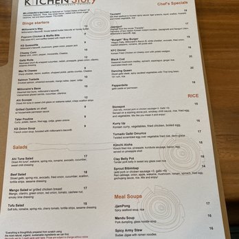 Kitchen Story - Dinner menu - Breakfast & Brunch Near Me - Oakland, California