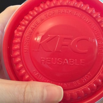 KFC - Cute Reusable Container that the Macaroni and Cheese came in! - Fast Food Near Me - Roseville, California KFC - Cute Reusable Container that the Macaroni and Cheese came in! - Fast Food Near Me - Roseville, California