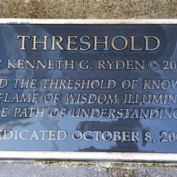Threshold of Knowledge - Plaque