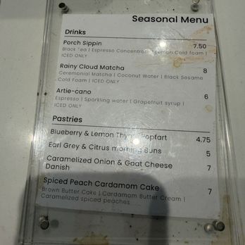 KOS Coffee - Maitland - Seasonal menu - Coffee & Tea Near Me - Maitland, Florida