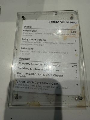 Menu photo 1 KOS Coffee - Maitland Maitland, FL