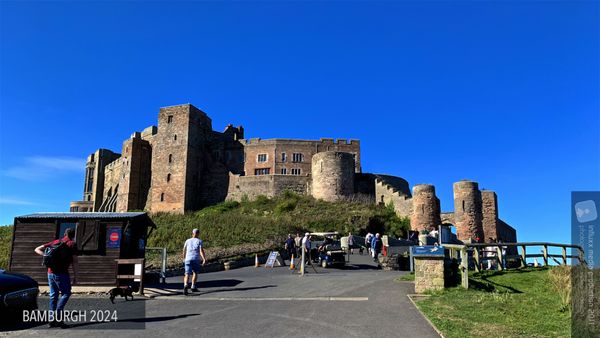 Bamburgh Castle by null