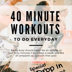 FITMASS - $10 drop in - up to 3 visits to try out FitMASS40
