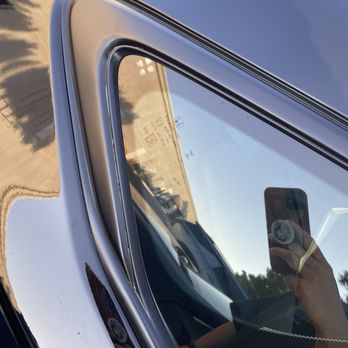 A Plus Tint - Chrome wrapping already peeling. It's been one week. - Car Window Tinting Near Me - Los Angeles, California