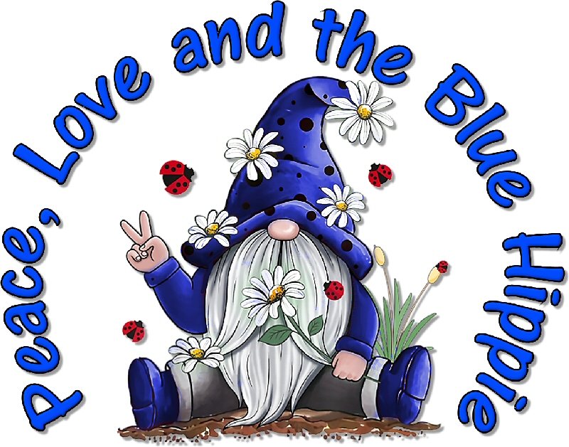 The Blue Hippie Logo