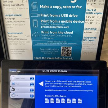 FedEx Office Print & Ship Center - Menu - Print & Go vost - Shipping Centers Near Me - Encinitas, California