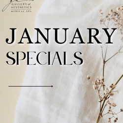 Gallery of Aesthetics - January is a time of new beginnings, of starting afresh.
See our specials on our website!