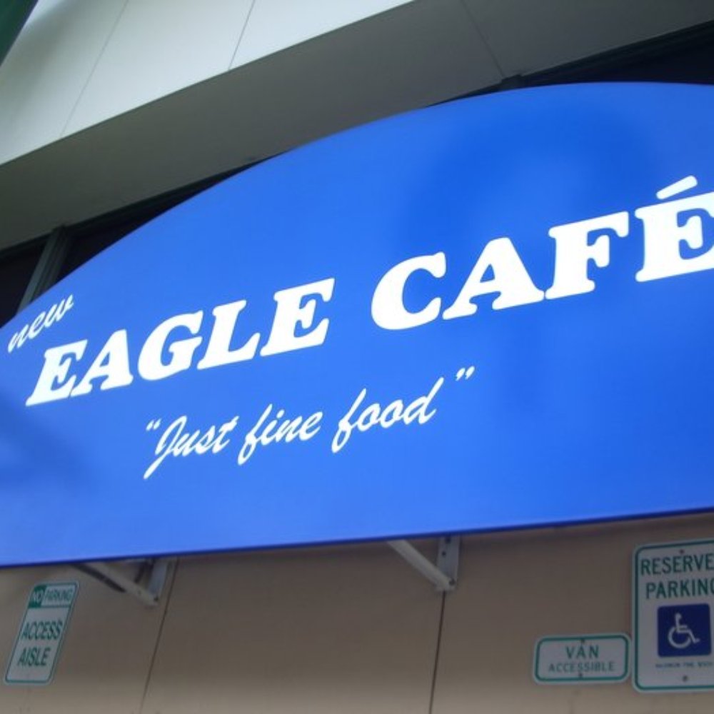 Eagle Cafe - Front of New Eagle Cafe - Breakfast & Brunch Near Me - Honolulu, Hawaii