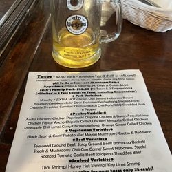 Sachsenheim Hall - Menu