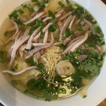 Pho 1 Grill - P8 egg noodles with wontons and pork - Vietnamese Near Me - Henrico, Virginia