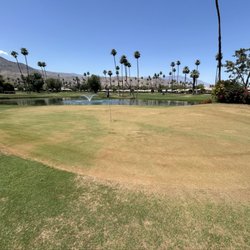 Rancho Las Palmas Golf Course - 9 green on south course.