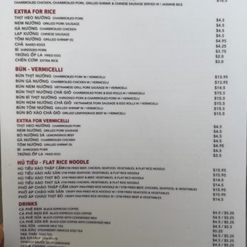 Pho Saigon Pasteur - Menu - Vietnamese Near Me - Alhambra, California