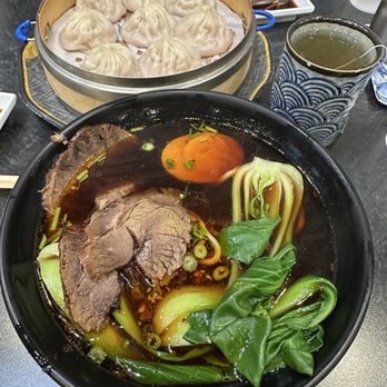 Dumpling Yo! - Spicy/Braised Beef Noodles (Mild) - Dim Sum Near Me - Sacramento, California