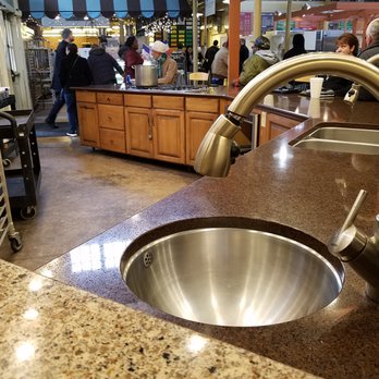 The Pantry - while waiting for your order, grab a seat around the class kitchen - Specialty Food Near Me - Indianapolis, Indiana
