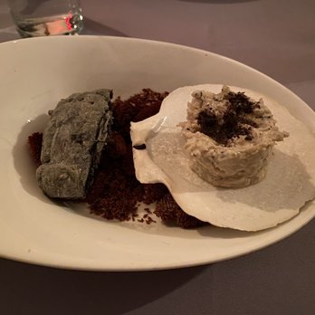Honey Badger - Not a fan of plating that includes a full plate of inedible garnish - New American Near Me - Brooklyn, New York