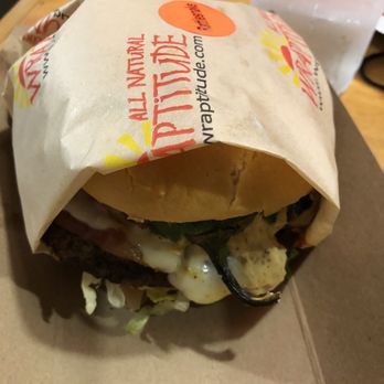 Wraptitude Gourmet Wraps, Burgers & Beers - Rattlesnake burger. Gluten free - Burgers Near Me - Welches, Oregon Wraptitude Gourmet Wraps, Burgers & Beers - Rattlesnake burger. Gluten free - Burgers Near Me - Welches, Oregon