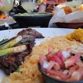 Tequila Jack's - My husbands steak plate. He devoured it. - Bars Near Me - Long Beach, California