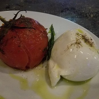 A'Bouzy - Tomato & Burrata - Champagne Bars Near Me - Houston, Texas