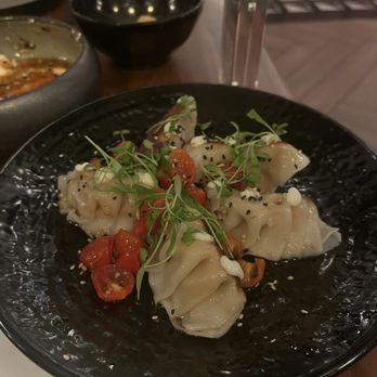 The Moderne - Crab and lobster gyoza - Tapas/Small Plates Near Me - Orlando, Florida