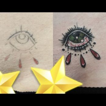 Tattooed Planet - cover up of a home-done tattoo. fresh. - Tattoo Near Me - Tempe, Arizona