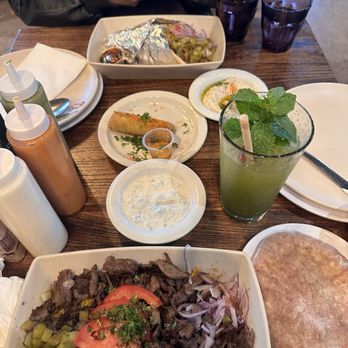 Mazra - STEAK SHAWARMA PLATE - Middle Eastern Near Me - San Bruno, California